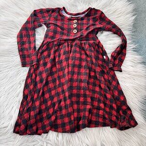 Posh Peanut plaid twirl dress size 3T